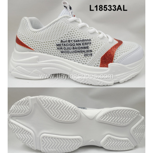 Lady PVC sports running shoes